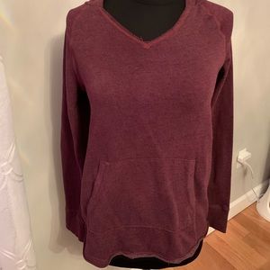 Maroon Fleece Hoodie